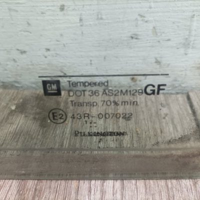 Форточка двери Opel Astra G 2001 хетчбэк 5дв., Задн., Лев. - изображение 2