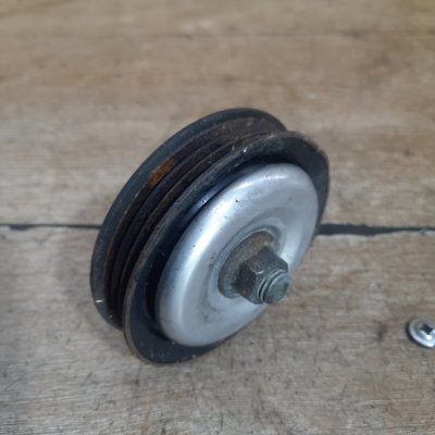Ролик генератора Nissan Micra 2007 хетчбэк 3дв. CR12DE - изображение 4