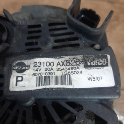 Генератор Nissan Micra 2007 хетчбэк 3дв. CR12DE - изображение 7