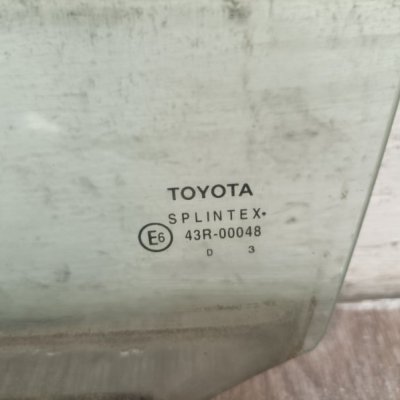 Стекло Toyota Yaris 2001 хетчбэк 5-ти дв. Задн. Лев. - изображение 2