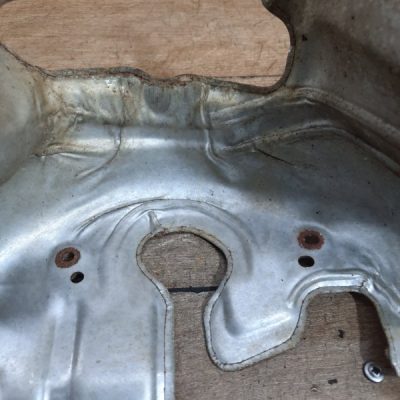 Тепловой экран выпускного коллектора Peugeot 206 2005 NFU(TU5JP4) кабриолет - изображение 12