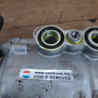 Компрессор кондиционера Ford Focus 1 2001 хетчбэк 5дв. FYDB - изображение 5