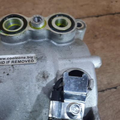 Компрессор кондиционера Ford Focus 1 2001 хетчбэк 5дв. FYDB - изображение 6