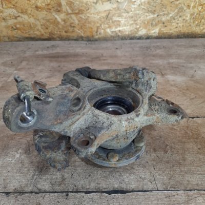 Поворотный кулак Subaru Forester 2004 джип внедорожник 5дв. EJ202 Перед. Лев. - изображение 5