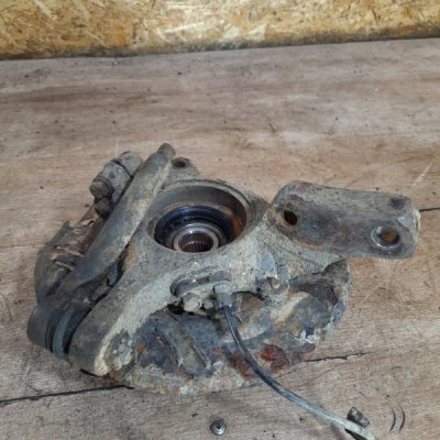 Поворотный кулак Subaru Forester 2004 джип внедорожник 5дв. EJ202 Перед. Лев. - изображение 7