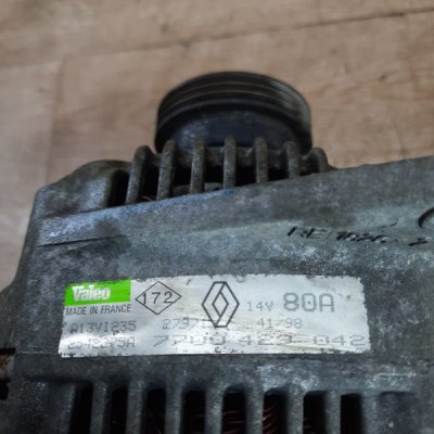 Генератор Renault Clio 1999 хетчбэк 5-ти дв. E7J780 - изображение 3