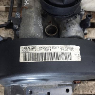 Двигатель Seat Ibiza 2006 хетчбэк 3дв. BBZ - изображение 8