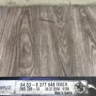 Радиатор кондиционера BMW 3 series E46 2004 M47TUD20 - изображение 4