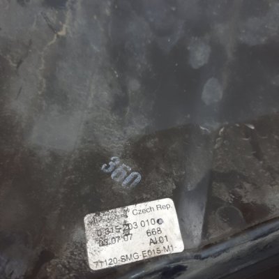 Решетка радиатора Honda Civic 2007 хетчбэк 5дв. R18A2 - изображение 3