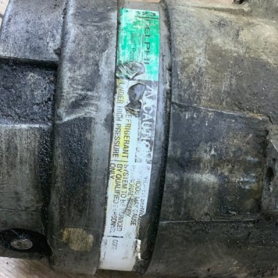 Компрессор кондиционера Opel Tigra A 2000 купе X14XE 1.4 - изображение 2
