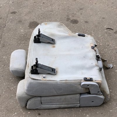 Задний ряд сидений Hyundai Terracan 2004 Джип Внедорожник J3 2.9 Задн. Лев. - изображение 2