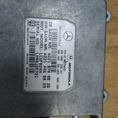 Блок управления телефоном Mercedes-Benz ML-350 2006 W164 3.5 М272 - изображение 3