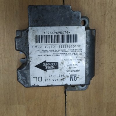 Блок управления аирбаг Opel Astra H 2004-2009 Z16XE - изображение 8