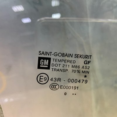 Стекло Opel Meriva B 2013 минивэн A14NEL Задн. Прав. - изображение 5
