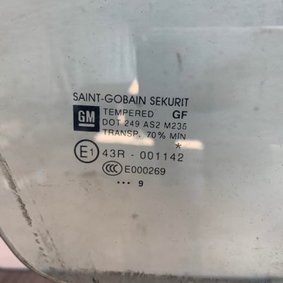 Стекло Opel Corsa D 2006-2010 хетчбэк 5-ти дв. Перед. Прав. - изображение 3