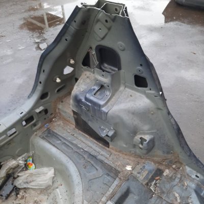Задняя часть кузова Opel Corsa D 2008 хетчбэк 5-ти дв. Z14XEP - изображение 10