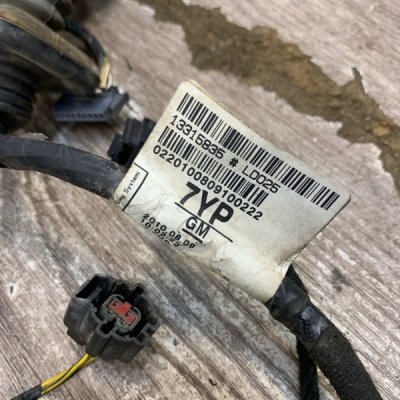 Проводка двери Opel Astra J 2010 хетчбэк 5дв. A16LET 1.6 Перед. Прав. - изображение 5