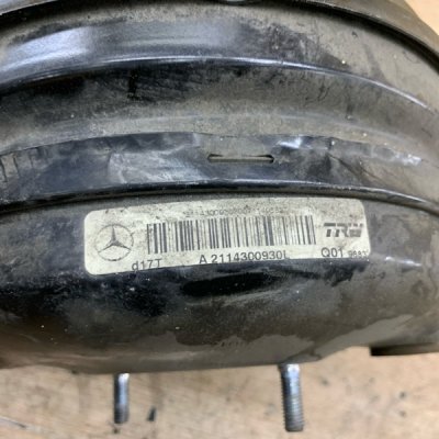 Вакуумный усилитель тормозов Mercedes-Benz E-Class 2007 W211 OM646.821 - изображение 3