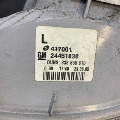 Фонарь Opel Astra H 2010 Универсал, Задн., Лев. - изображение 14