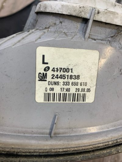 Фонарь Opel Astra H 2010 Универсал, Задн., Лев.