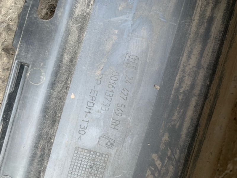 Накладка на порог Opel Signum 2008, Прав. — изображение 11
