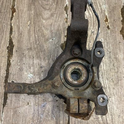 Поворотный кулак Opel Astra H 2008 Универсал Z18XER Перед. Лев. - изображение 4