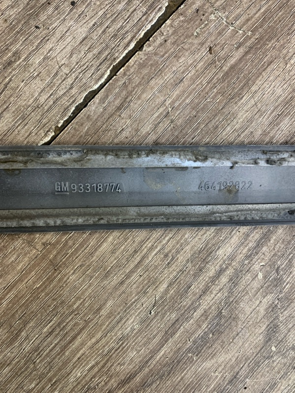 Молдинг на дверь Opel Meriva A 2005 Z14XEP минивен, Задн., Прав. - изображение 6