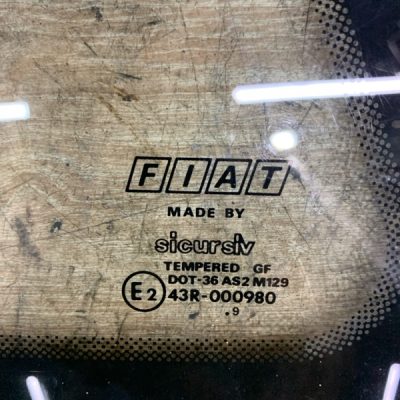 Стекло кузовное глухое Fiat Punto 1999 хетчбек 5-ти дв, Задн., Лев. - изображение 3