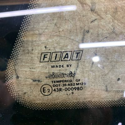 Стекло кузовное глухое Fiat Punto 1999 хетчбек 5-ти дв, Задн., Прав. - изображение 3