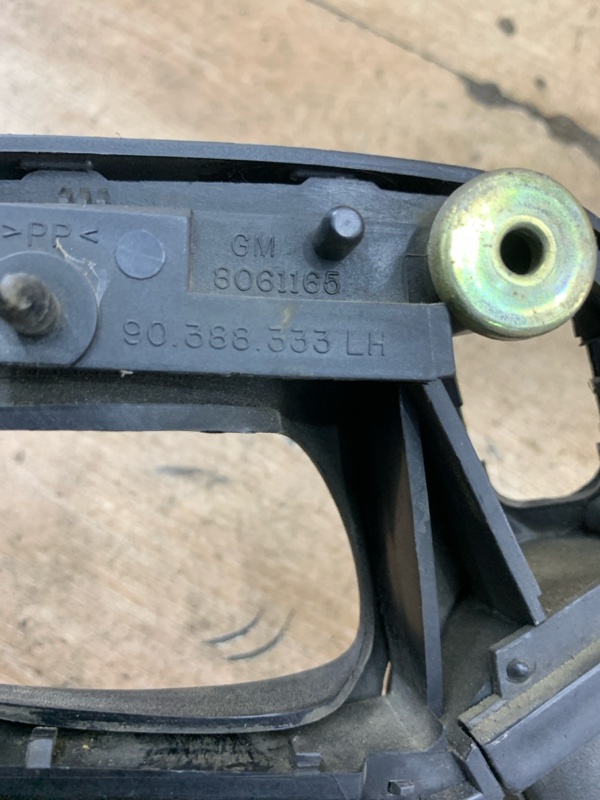Ручка двери внутренняя Opel Corsa B 1998 X14XE 1.4 хетчбэк 5дв., Перед., Лев. — изображение 9
