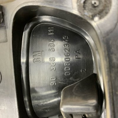 Ручка двери внутренняя Opel Corsa B 1998 хетчбэк 5дв. X14XE 1.4 Перед. Прав. - изображение 3