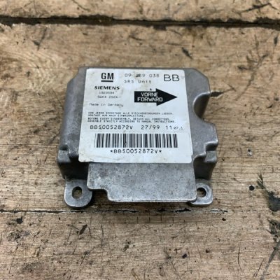 Блок управления аирбаг Opel Corsa B 1998 хетчбэк 5дв. X14XE 1.4 - изображение 8
