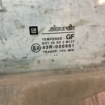 Стекло ветровое Opel Astra G 1999 Универсал, Задн., Лев. - изображение 4