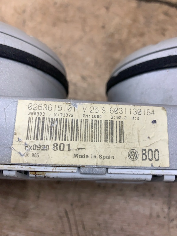 Панель приборов Volkswagen Lupo 2003 хетчбэк 3дв. 1.4 AUD