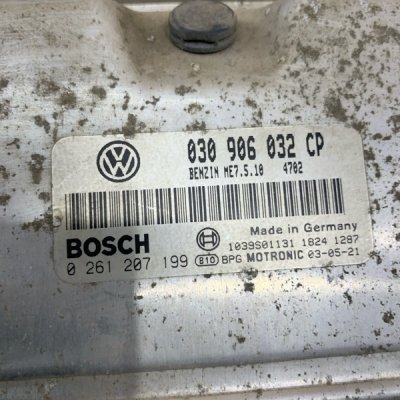 Блок управления двигателем Volkswagen Lupo 2003 хетчбэк 3дв. 1.4 AUD - изображение 3