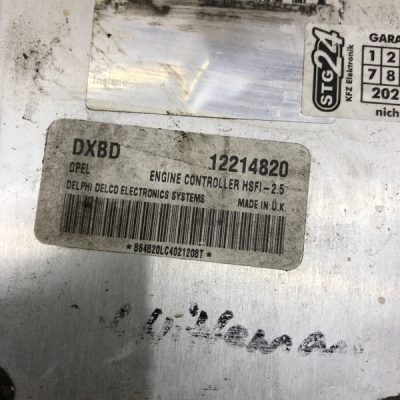 Блок управления двигателем Opel Meriva A 2004 Z16SE минивэн - изображение 4