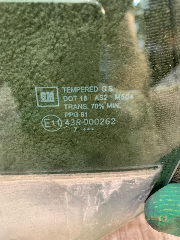 Стекло ветровое Opel Meriva 2008 Z16XEP 1.6 минивен, Перед., Лев. - изображение 4