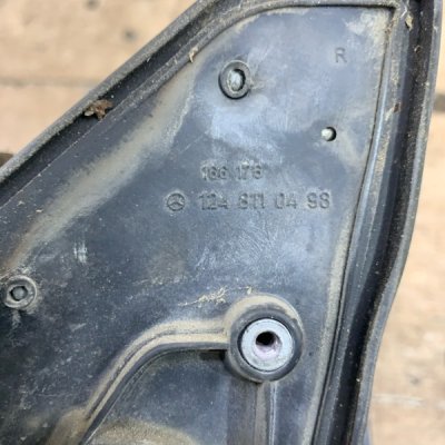 Зеркало Mercedes-Benz 124 1994 седан 4дв. 2.0 Перед. Прав. - изображение 3