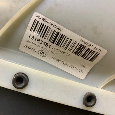 Обшивка салона Opel Astra H 2008 хетчбэк 3- дв. Z18XER Задн. Прав. - изображение 6