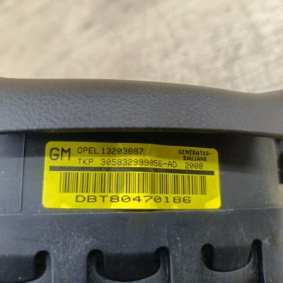 Аирбаг на руль Opel Astra H 2008 хетчбэк 5дв. Z16XER 1.6 - изображение 8