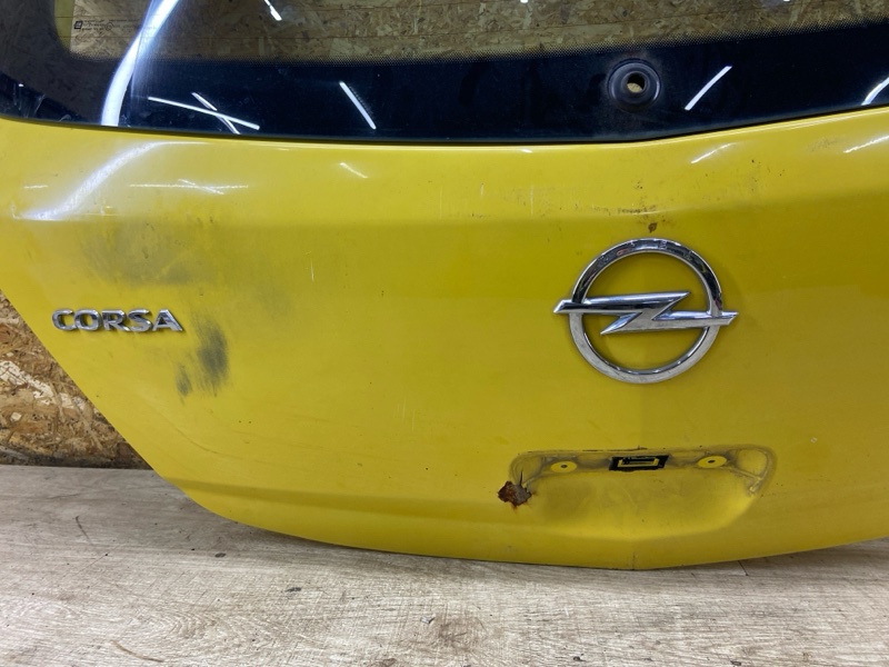 Дверь багажника Opel Corsa D 2012 A14XER хетчбэк 5дв. - изображение 7