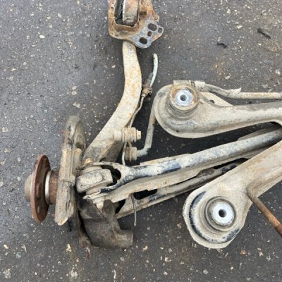 Задняя балка Opel Vectra B 1998 седан 4дв. X18XE - изображение 10