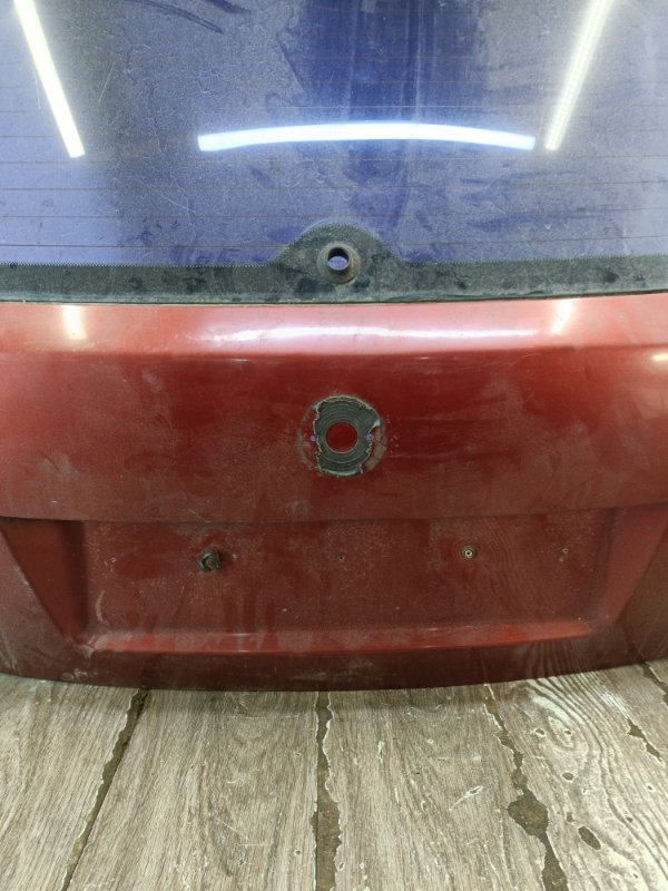 Дверь багажника Skoda Fabia 2003 AZQ хетчбэк 5дв. - изображение 3