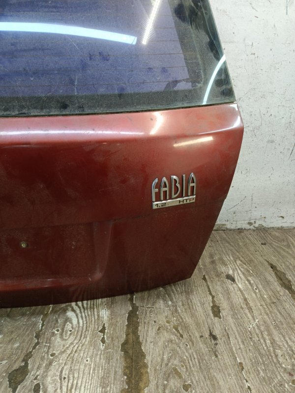 Дверь багажника Skoda Fabia 2003 AZQ хетчбэк 5дв. - изображение 4