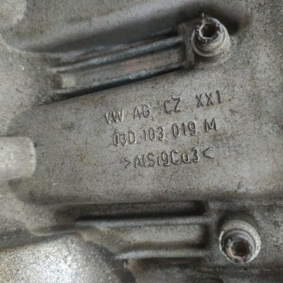 Блок двигателя Skoda Fabia 2003 CGP - изображение 4