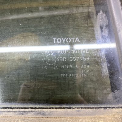Форточка двери Toyota RAV4 2015 кроссовер 1AD-FTV Задн. Лев. - изображение 4