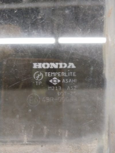 Стекло Honda CR-V 1998 B20B кроссовер, Задн., Лев.