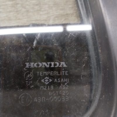 Форточка двери Honda CR-V 1998 B20B кроссовер, Задн., Лев. - изображение 5