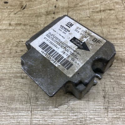 Блок управления аирбаг Opel Astra G 2003 хетчбэк 5дв. Z16XE 1.6 - изображение 4