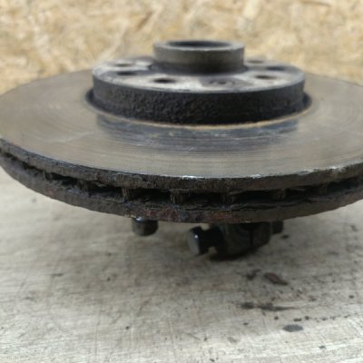 Поворотный кулак Opel Vectra B 1999 седан 4дв. X18XE1 1.8 Перед. Лев. - изображение 4